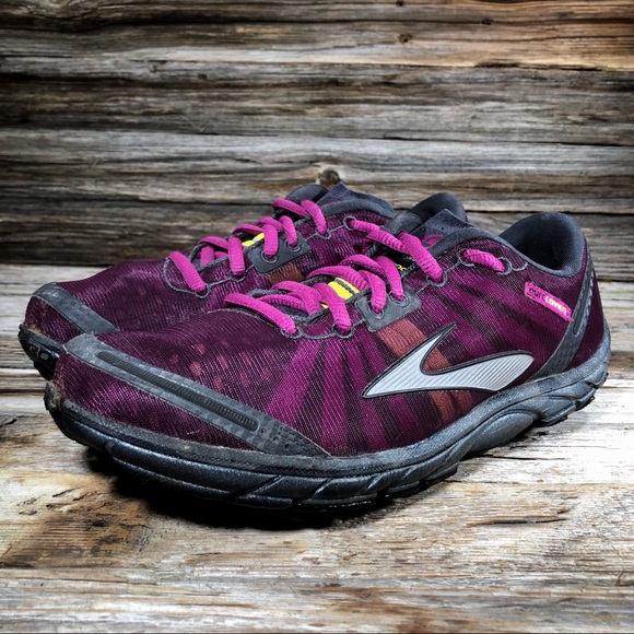 Brooks Pure Connect Purple Running Shoe Women 8 - Picture 1 of 7